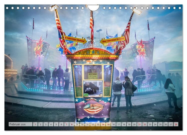 Produktbild: Kirmes Gl&uuml;ck (Wandkalender 2026 DIN A4 quer), CALVENDO Monatskalender