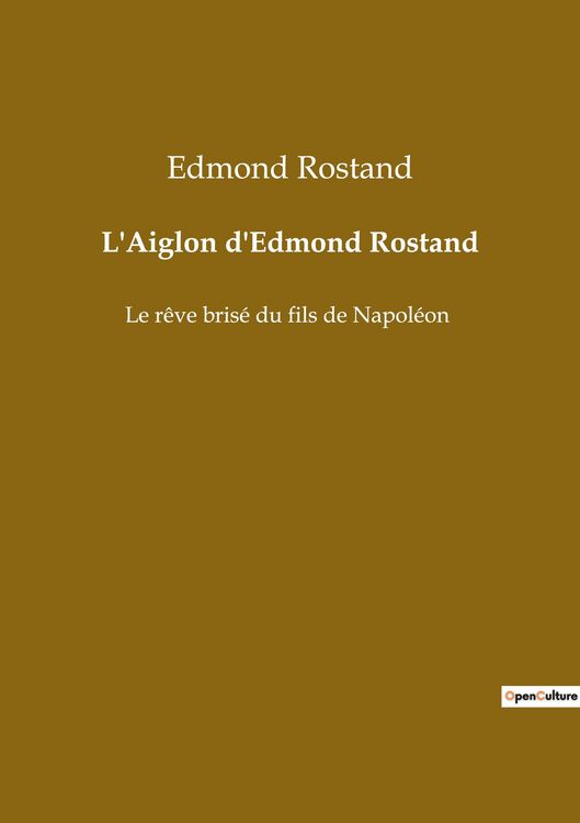 Produktbild: L'Aiglon d'Edmond Rostand
