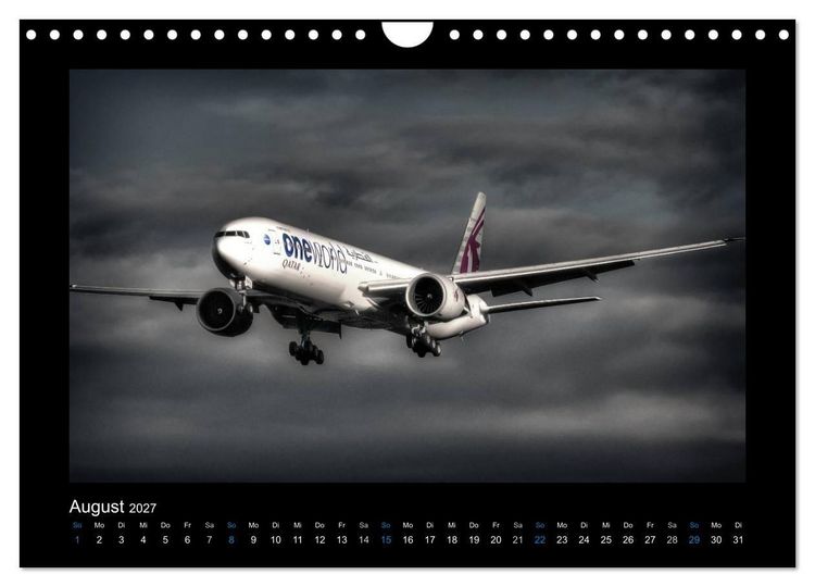 Produktbild: Faszination Luftfahrt (Wandkalender 2027 DIN A4 quer), CALVENDO Monatskalender