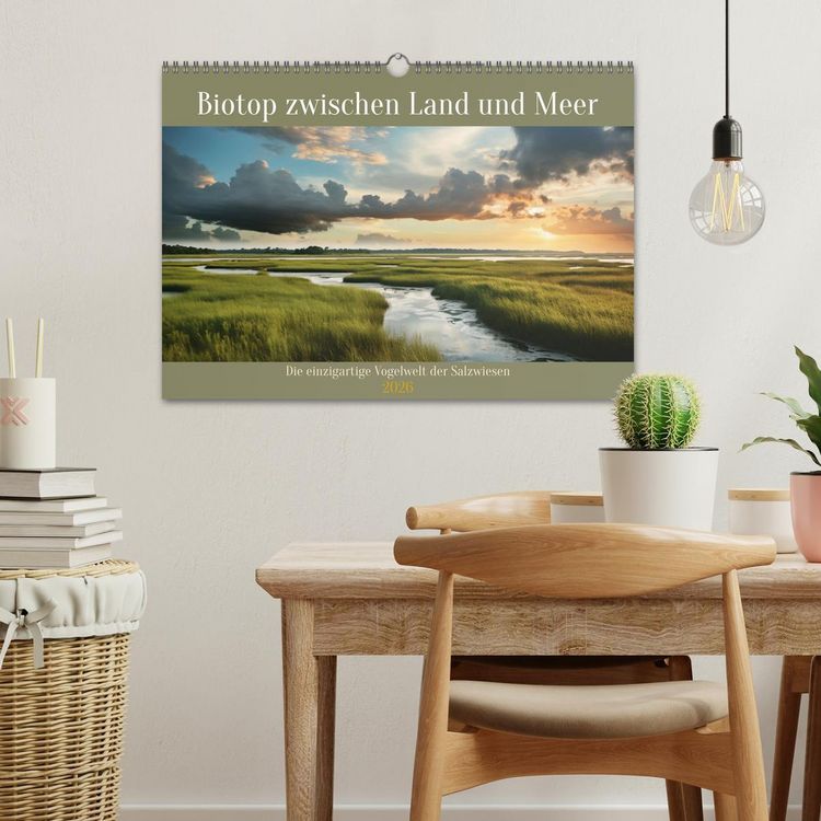 Produktbild: Biotop zwischen Land und Meer (Wandkalender 2026 DIN A3 quer), CALVENDO Monatskalender