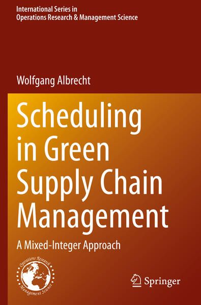Produktbild: Scheduling in Green Supply Chain Management