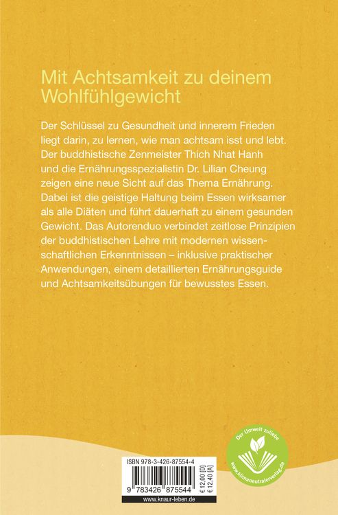 Produktbild: Achtsam essen - achtsam leben