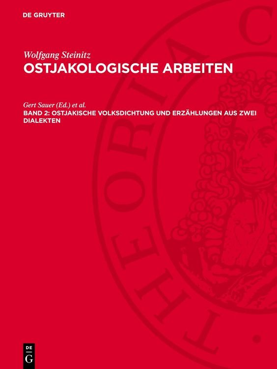 Produktbild: Ostjakische Volksdichtung und Erz&auml;hlungen aus zwei Dialekten