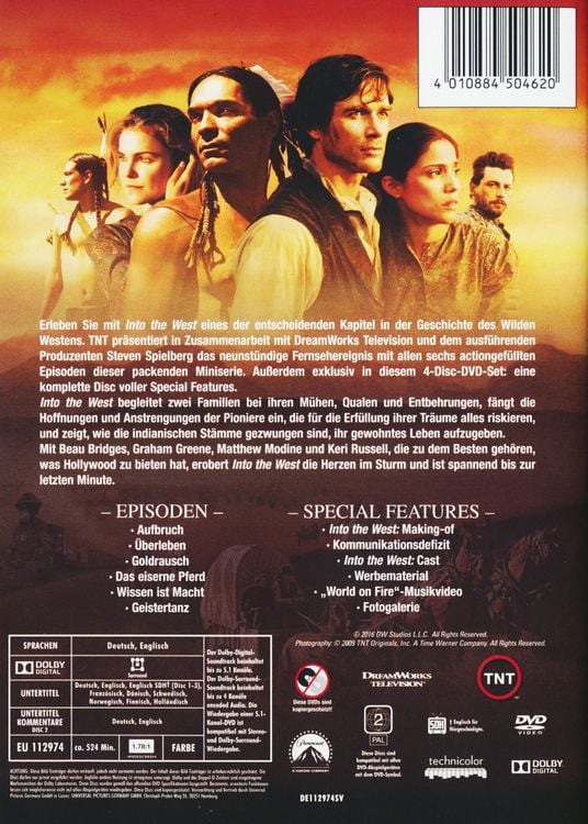 Produktbild: Into The West [4 DVDs]
