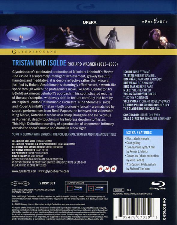 Produktbild: Richard Wagner - Tristan und Isolde [2 BRs]