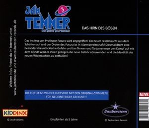 Produktbild: Jan Tenner - Hirn des B&ouml;sen, 1 Audio-CD