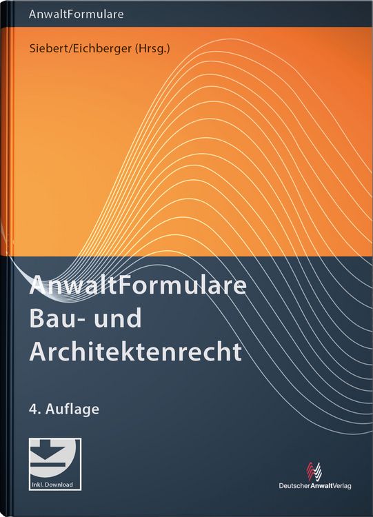 Produktbild: AnwaltFormulare Bau- und Architektenrecht