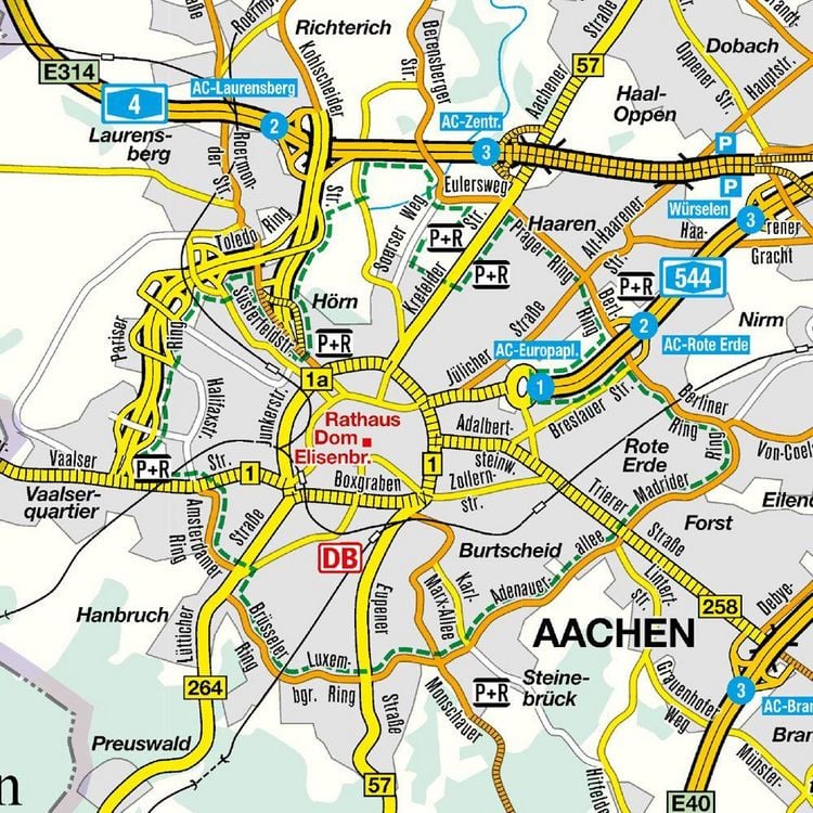 Produktbild: Falk Cityplan Aachen 1:15.000