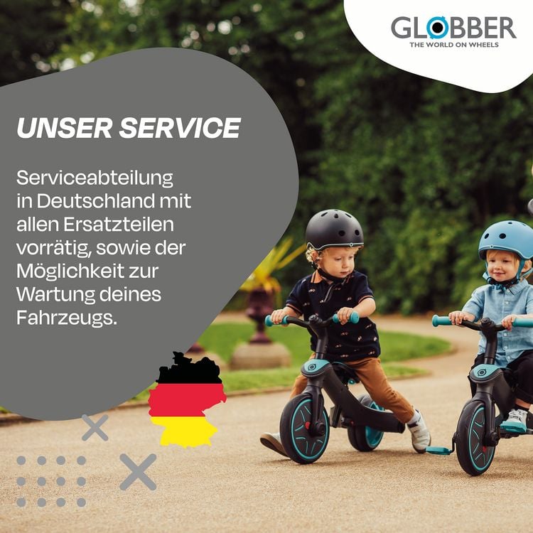 Produktbild: GLOBBER EXPLORER TRIKE 4in1 schwarz