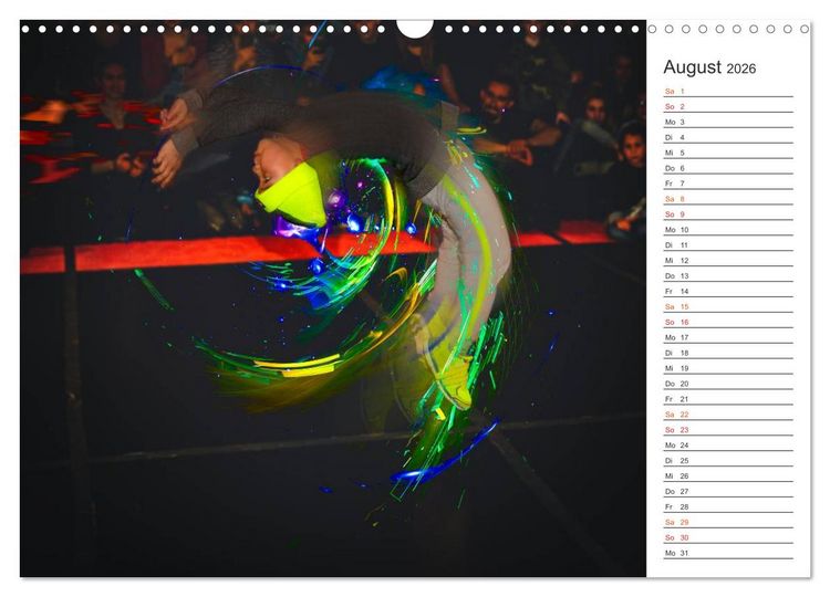 Produktbild: Break Dance B-boys & B-girls (Wandkalender 2026 DIN A3 quer), CALVENDO Monatskalender
