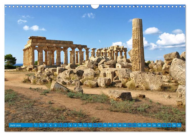 Produktbild: Sizilien - Traum im Mittelmeer (Wandkalender 2026 DIN A3 quer), CALVENDO Monatskalender