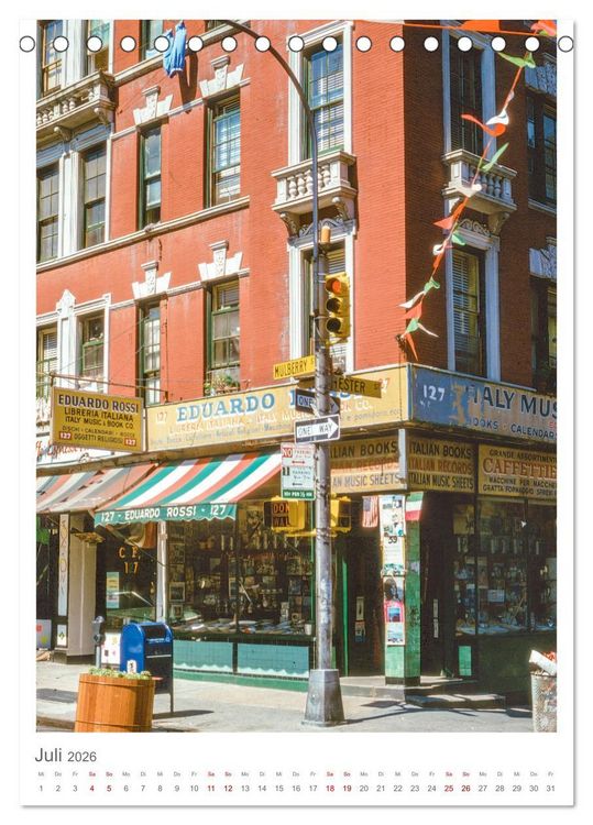 Produktbild: New York 1975 (Tischkalender 2026 DIN A5 hoch), CALVENDO Monatskalender