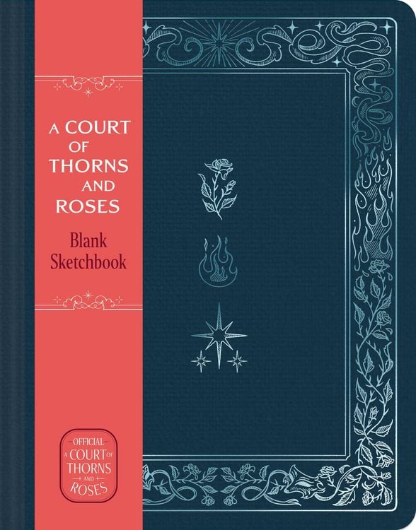 Produktbild: A Court of Thorns and Roses Official Sketchbook (Flowers, Flames, and Stars)