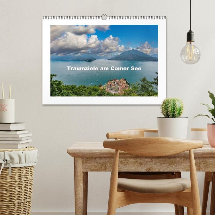 Produktbild: Traumziele am Comer See (Wandkalender 2027 DIN A3 quer), CALVENDO Monatskalender