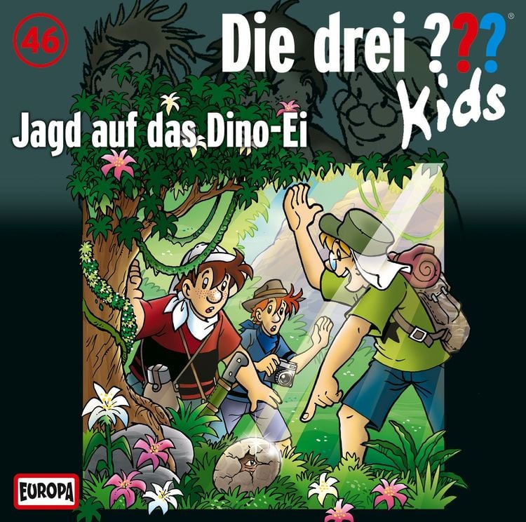 Bild vom Artikel Die drei Fragezeichen Kids - Jagd auf das Dino-Ei, 1 Audio-CD vom Autor 