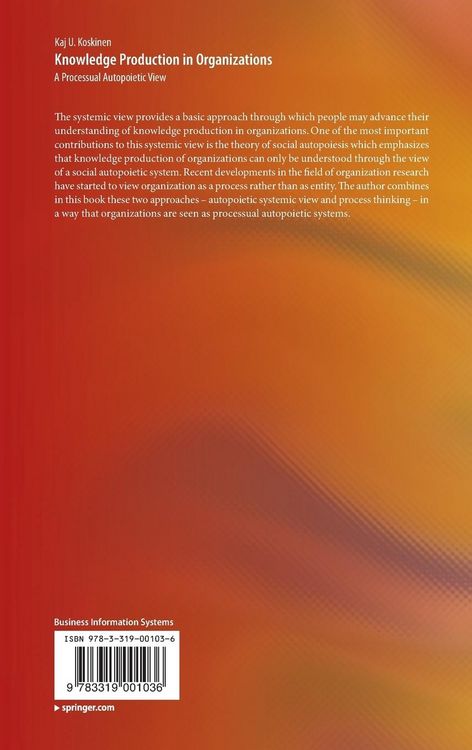 Produktbild: Knowledge Production in Organizations