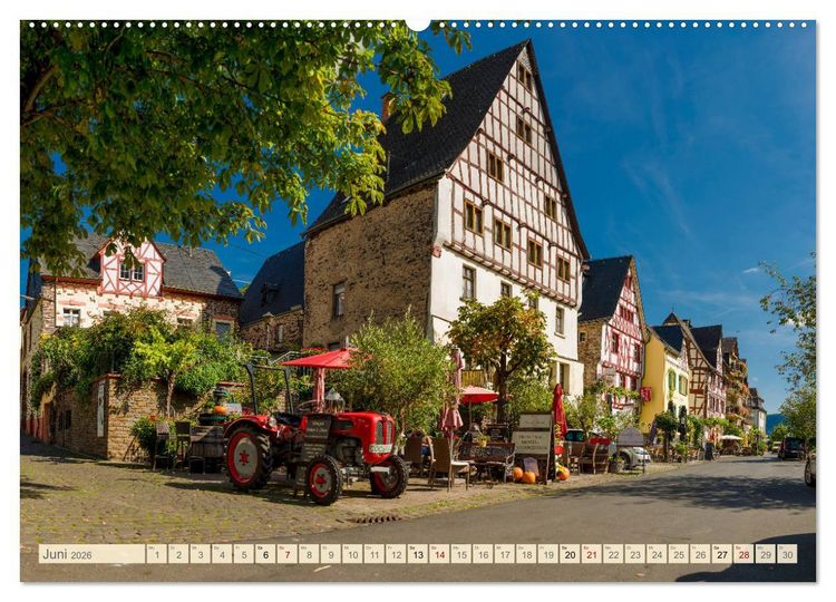 Produktbild: Die Mosel von Metz bis Koblenz (Wandkalender 2026 DIN A2 quer), CALVENDO Monatskalender