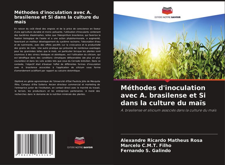 Produktbild: M&eacute;thodes d'inoculation avec A. brasilense et Si dans la culture du ma&iuml;s