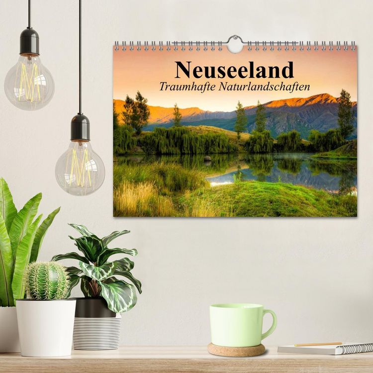 Produktbild: Neuseeland. Traumhafte Naturlandschaften (Wandkalender 2026 DIN A4 quer), CALVENDO Monatskalender