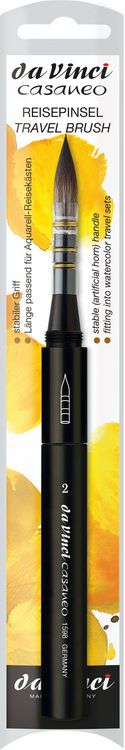 Produktbild: da Vinci Pinsel CASANEO Verwasch- und Aquarellpinsel, Serie 1598TP Gr. 2, rund