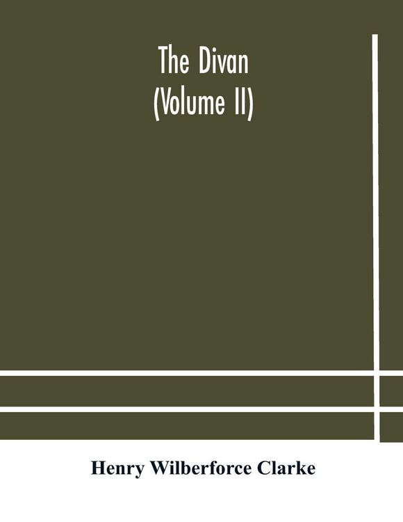 Produktbild: The Divan (Volume Ii)