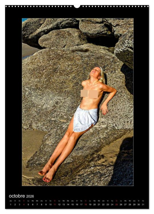 Produktbild: Les vacances de Sofia (Calendrier mural 2026 DIN A2 horizontal) calendrier de bureau