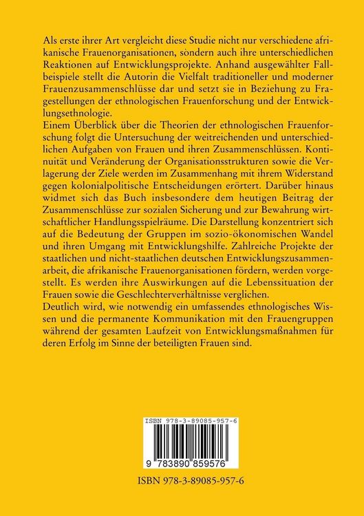 Produktbild: Frauenorganisationen und Entwicklungszusammenarbeit