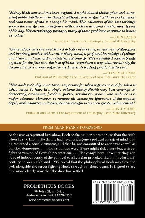 Produktbild: Sidney Hook on Pragmatism, Democracy, and Freedom