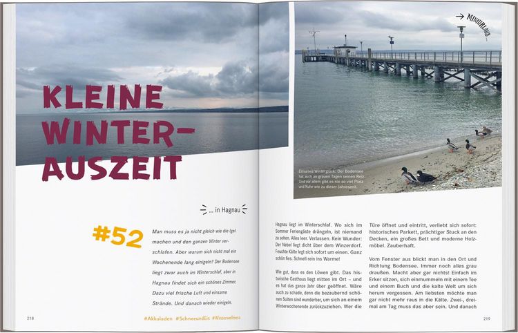 52 kleine & große Eskapaden am und um den Bodensee