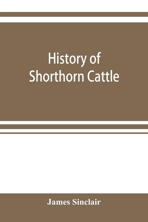 Produktbild: History of Shorthorn cattle