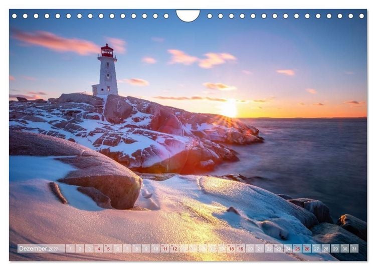 Produktbild: Land. Licht. Meer. (Wandkalender 2027 DIN A4 quer), CALVENDO Monatskalender