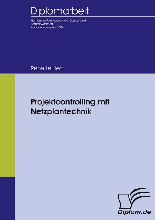 Produktbild: Projektcontrolling mit Netzplantechnik