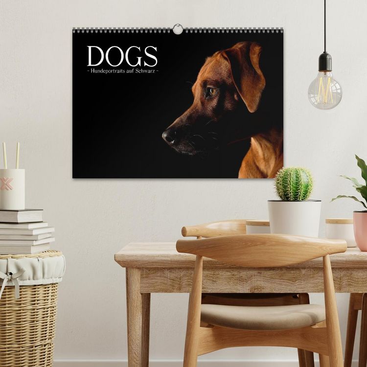 Produktbild: Dogs (Wandkalender 2026 DIN A3 quer), CALVENDO Monatskalender