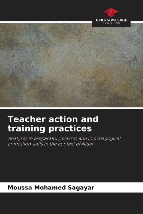 Produktbild: Teacher action and training practices