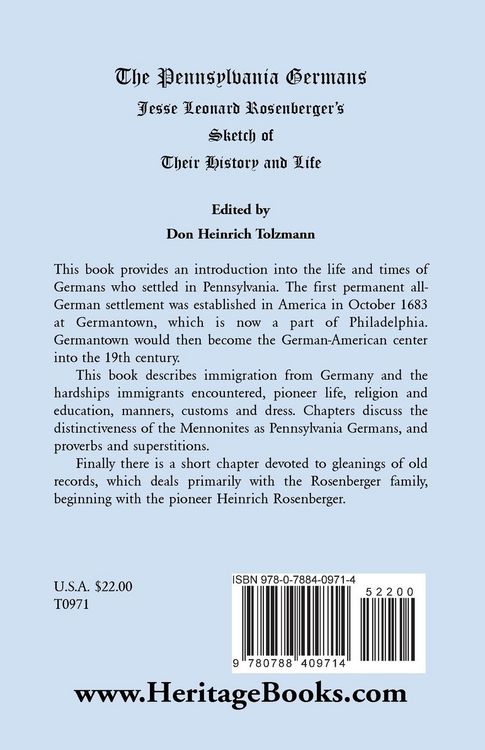Produktbild: The Pennsylvania Germans