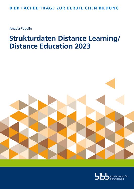 Produktbild: Strukturdaten Distance Learning/Distance Education 2023
