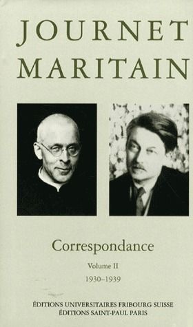 Produktbild: Correspondance Journet-Maritain