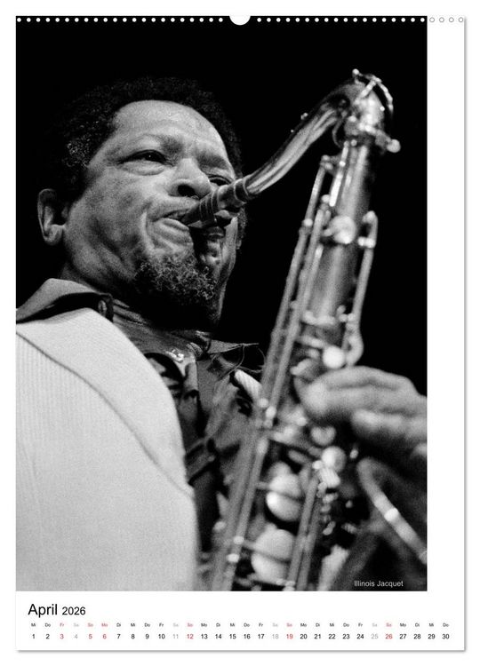 Produktbild: Jazz live (Wandkalender 2026 DIN A2 hoch), CALVENDO Monatskalender