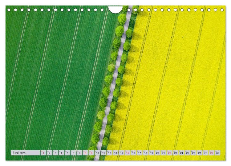 Ausblicke - Mittelhessen von Oben (Wandkalender 2025 DIN A4 quer), CALVENDO Monatskalender