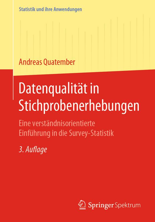Produktbild: Datenqualit&auml;t in Stichprobenerhebungen