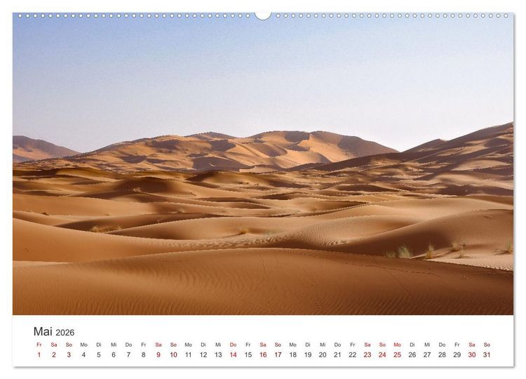 Produktbild: Marokko - Eine wunderbare Reise nach Nordafrika. (hochwertiger Premium Wandkalender 2026 DIN A2 quer), Kunstdruck in Hochglanz