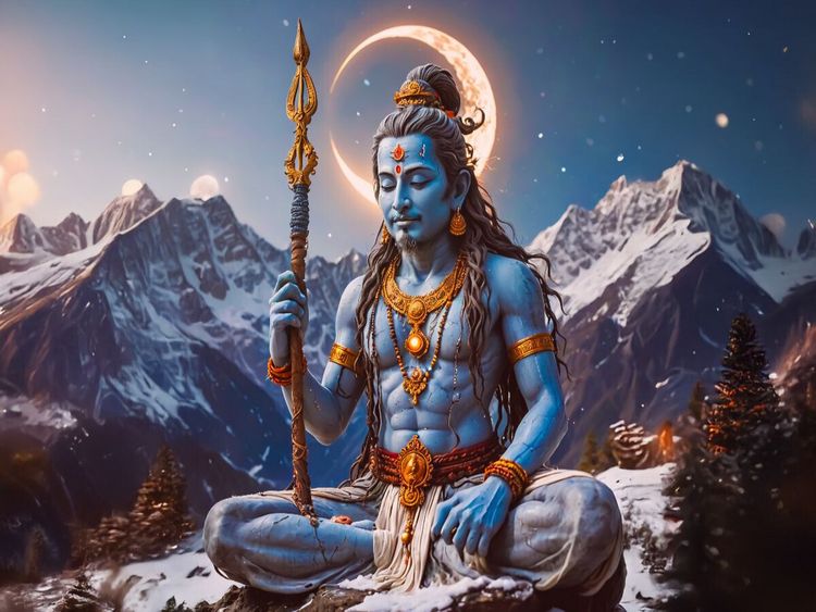 Produktbild: CALVENDO Puzzle Shiva, der Zerst&ouml;rer und Erneuerer | 1000 Teile Lege-Gr&ouml;&szlig;e 64x48cm Foto-Puzzle f&uuml;r gl&uuml;ckliche Stunden