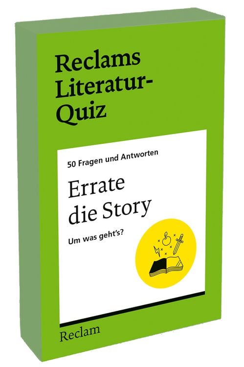 Produktbild: Errate die Story. Um was geht&rsquo;s? 50 Fragen und Antworten f&uuml;r B&uuml;chermenschen
