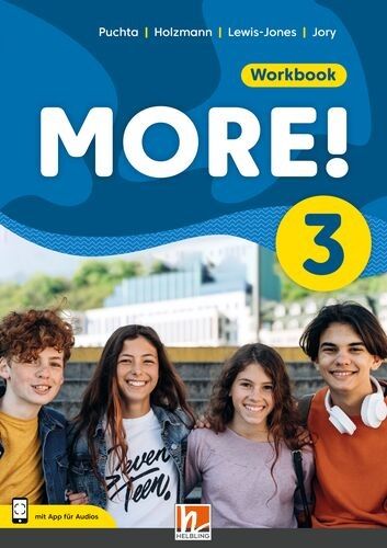 Produktbild: MORE 3 (Lehrplan 2023), Workbook + E-Book
