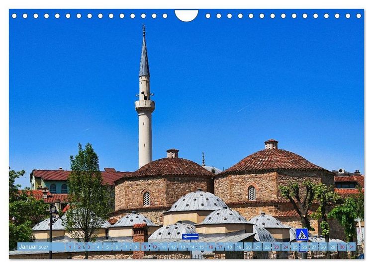 Produktbild: Moscheen und Kirchen im Kosovo (Wandkalender 2027 DIN A4 quer), CALVENDO Monatskalender