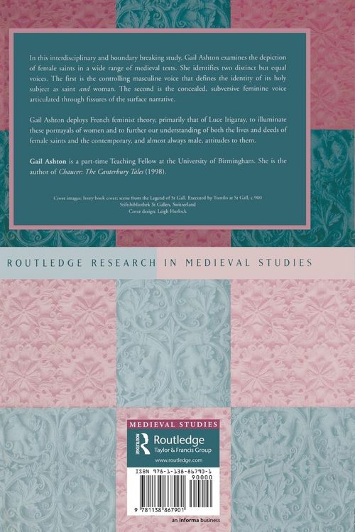 Produktbild: The Generation of Identity in Late Medieval Hagiography