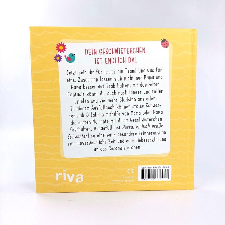 Produktbild: Hurra, endlich gro&szlig;e Schwester!