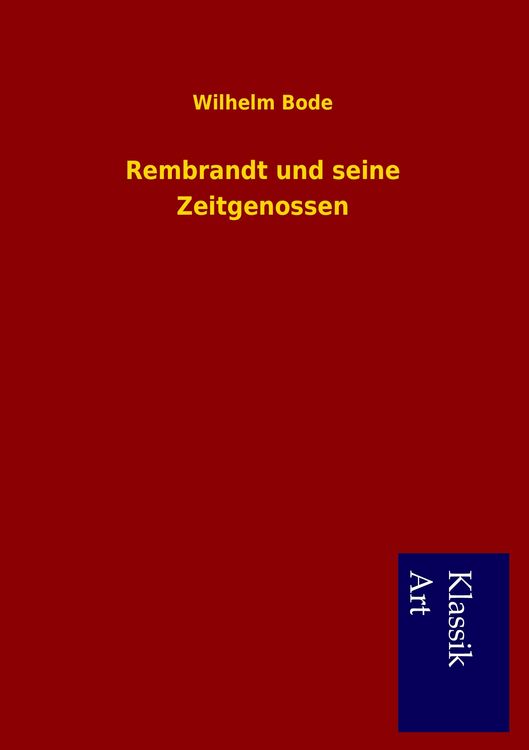Produktbild: Rembrandt und seine Zeitgenossen