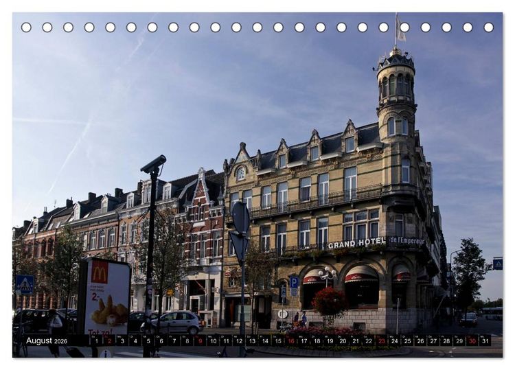 Produktbild: Maastricht - Stadtbummel (Tischkalender 2026 DIN A5 quer), CALVENDO Monatskalender