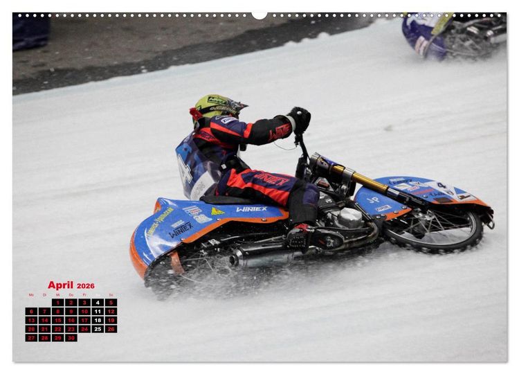 Produktbild: Ice Speedway (Wandkalender 2026 DIN A2 quer), CALVENDO Monatskalender